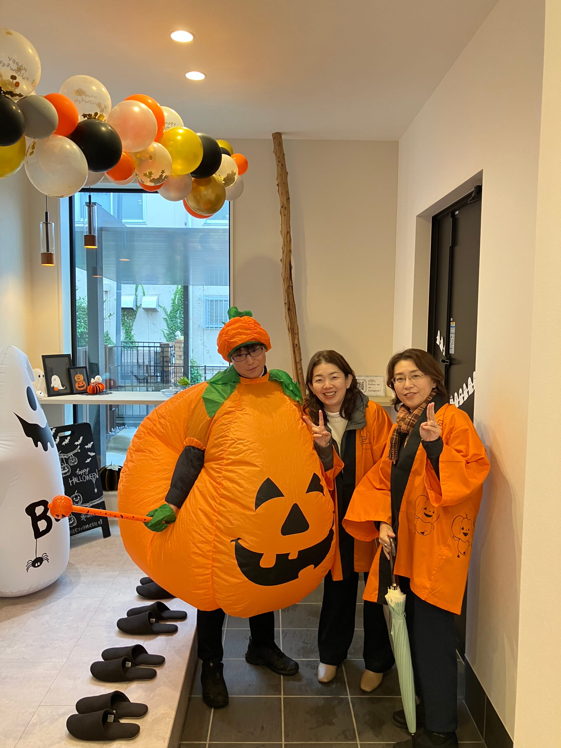 ハロウィンイベントの様子